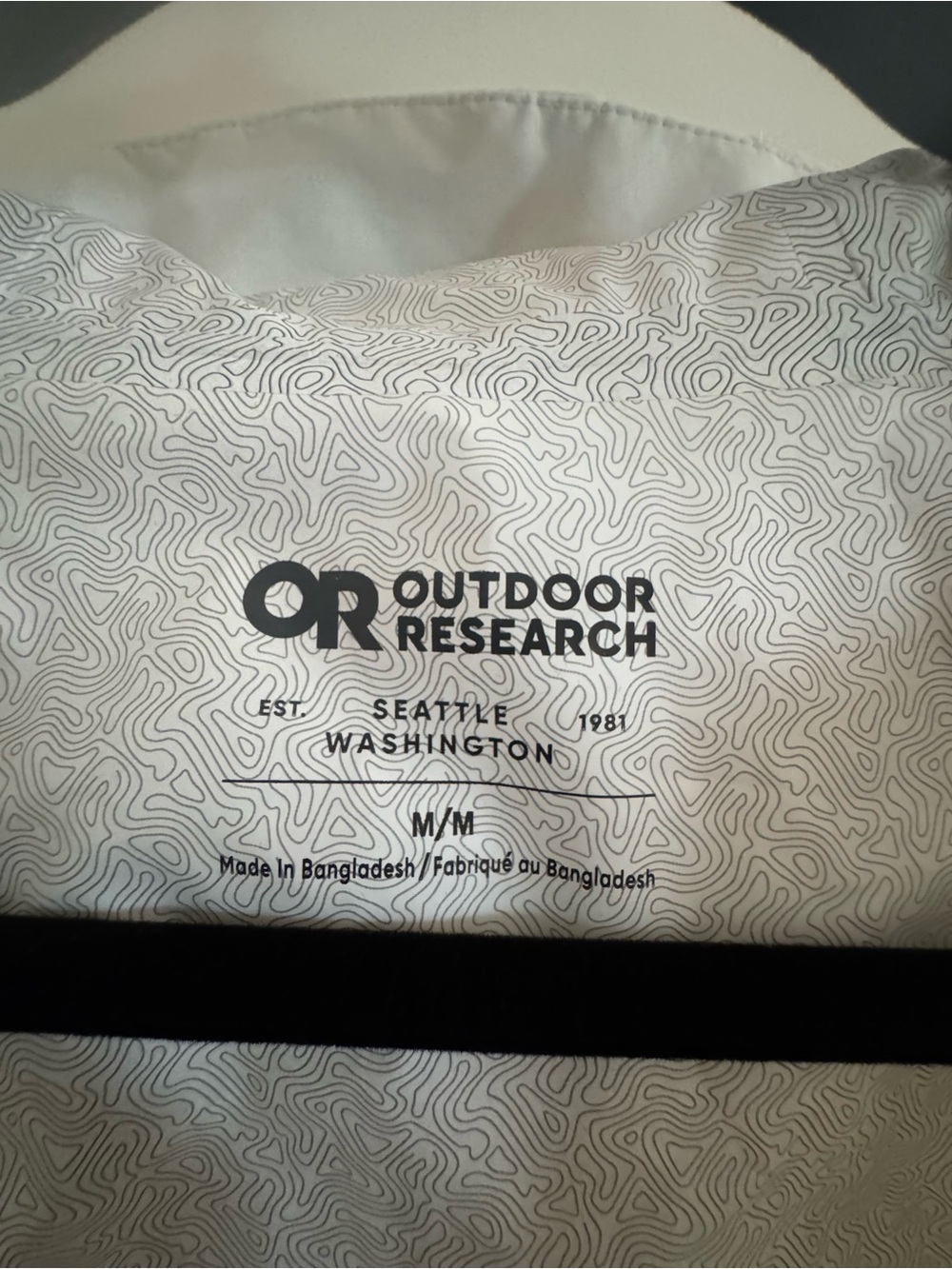 Outdoor Research Apollo Rain Jacket women’s medium windbreaker white - $139 - Picture 4 of 7